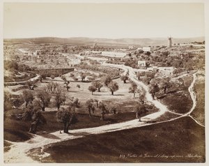 Valle De ... Palestiina #313 tekijältä Félix Bonfils