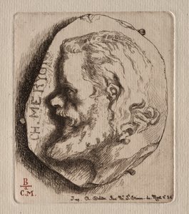 Charles Meryon, 1854. tekijältä Felix Bracquemond
