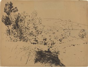 Rannikkomaisema tekijältä Felix Bracquemond