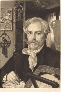 Edmond de Goncourt tekijältä Felix Bracquemond