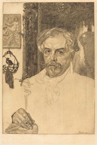 Edmond de Goncourt tekijältä Felix Bracquemond