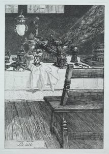 Pöytä, H. Leysin mukaan tekijältä Felix Bracquemond