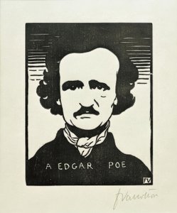 Edgar Poe tekijältä Felix Edouard Vallotton