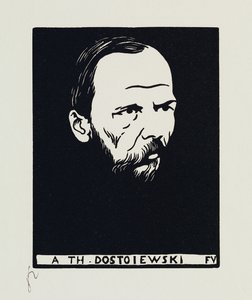 A Th. Dostoiewski, 1895 tekijältä Felix Edouard Vallotton