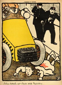 Poliisiauto ajaa yli pienen tytön, "Crimes and Punishments", "L