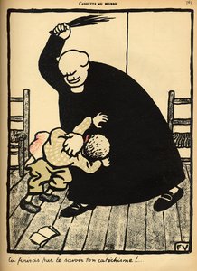 Pappi hakkaa poikaa "Rikokset ja rangaistukset", "L