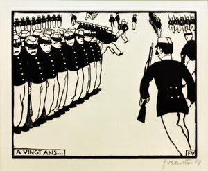 A vingt ans… tekijältä Felix Edouard Vallotton