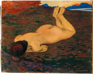Kylpijät tai Lähde tekijältä Felix Edouard Vallotton