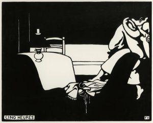 Cinq heures tekijältä Felix Edouard Vallotton