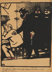 Rikokset ja rangaistukset XXI, 778: Sulttaanin määräyksestä, 1869. tekijältä Felix Edouard Vallotton