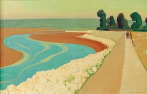 Digue de Honfleur tekijältä Felix Edouard Vallotton