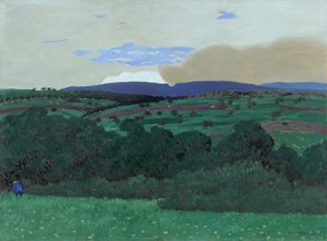Environs de Lausanne, 1900.  tekijältä Felix Edouard Vallotton
