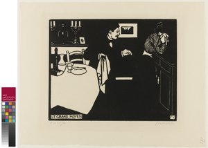 Extreme Measure, levy kuusi julkaisusta Intimacies, 1898 tekijältä Felix Edouard Vallotton
