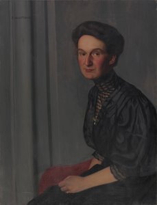 Hedy Hahnloser, 1908. tekijältä Felix Edouard Vallotton