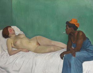 La Blanche et la Noire (Valkoinen ja musta). 1913