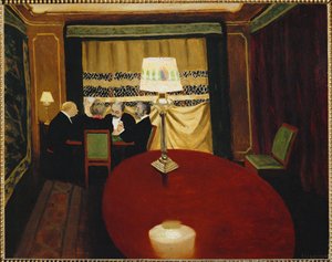 Le Poker tekijältä Felix Edouard Vallotton