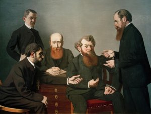 Les cinq peintres tekijältä Felix Edouard Vallotton