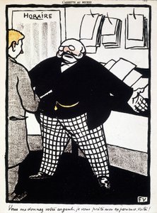 Raha ja pankkitoiminta, Félix Vallotton - elokuvassa "" L