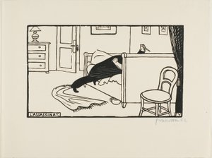 Murhaaja tekijältä Felix Edouard Vallotton