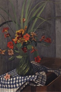Nasturtiums, 1920 tekijältä Felix Edouard Vallotton