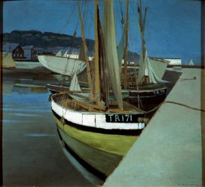 Satama, 1901 tekijältä Felix Edouard Vallotton