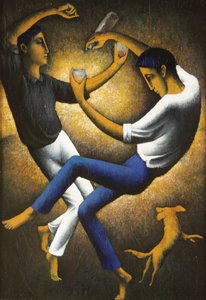 The Two Basques, n. 1912 (öljy kankaalle)