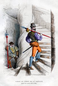 Vartijoiden upseeri, Garde du corps de la prévoté 1574-1589 1882-1884