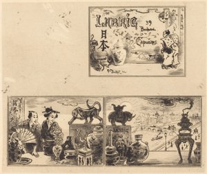 Labricin osoite, 1876. tekijältä Felix Hilaire Buhot