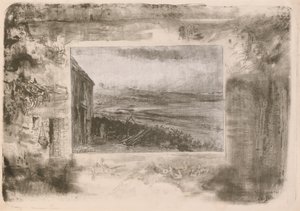 Kalastajan mökki, 1892. tekijältä Felix Hilaire Buhot
