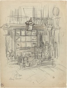 Ebury Street tekijältä Felix Hilaire Buhot