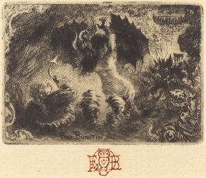 Jacques Cazotten The Devil in Love 1. vinjetti, 1878.
