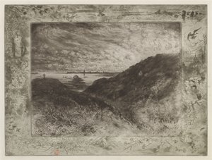Kallio: Saint-Malo Bay Kallio: Saint-Malo Bay, 18861890. tekijältä Felix Hilaire Buhot