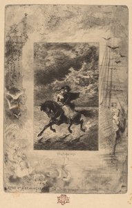 Ryno et Hermangarde Ryno ja Hermangarde, 1847-1898. tekijältä Felix Hilaire Buhot