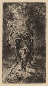 Spleen and Ideal, c. 1876. tekijältä Felix Hilaire Buhot