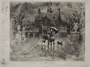 Maanaapurit, 1879-1880. tekijältä Felix Hilaire Buhot