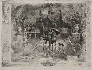 Maanaapurit, 1879-1880. tekijältä Felix Hilaire Buhot