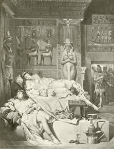 Antonius ja Kleopatra. V näytös, kohtaus II (syväpaino) tekijältä Felix Octavius Carr Darley