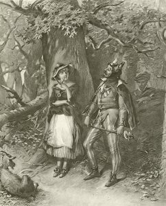 Kuten pidät. näytös III, kohtaus III (syväpaino) tekijältä Felix Octavius Carr Darley