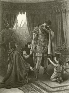 Coriolanus. V näytös, kohtaus III (syväpaino) tekijältä Felix Octavius Carr Darley