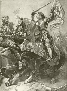Ensimmäinen osa Kuningas Henrik VI. I näytös, kohtaus V (syväpaino) tekijältä Felix Octavius Carr Darley