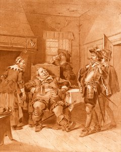 Henry IV:n ensimmäinen osa. Näytös III, kohtaus III tekijältä Felix Octavius Carr Darley