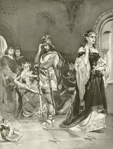 Hamlet. Näytöksen IV kohtaus V (kaiverrus)
