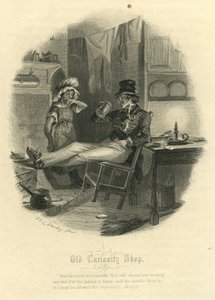 Old Curiosity Shop - Marchioness ja herra Swiveller tekijältä Felix Octavius Carr Darley
