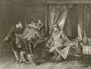 Särän kesyttäminen. Induktio, kohtaus II (syväpaino) tekijältä Felix Octavius Carr Darley