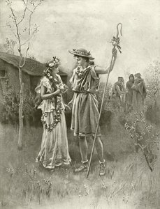 Talven tarina. IV näytös, kohtaus III (syväpaino) tekijältä Felix Octavius Carr Darley