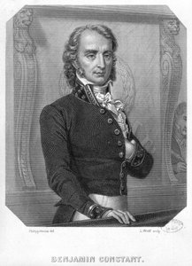 Henri Benjamin Constant de Rebecque (1767-1830) Tribunessa tekijältä Felix Philippoteaux