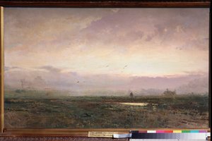 Matin (Aamu) - Peinture de Fjodor Vasilyev (Feodor Aleksandrovich, Fiodor Aleksandrovitch Vassiljev (1850-1873), huile sur toile