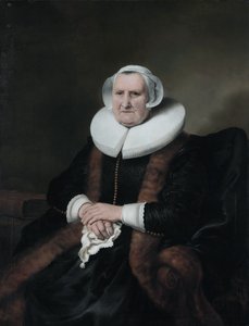 Muotokuva Elisabeth Jacobsdr. Bas (1571-1649)