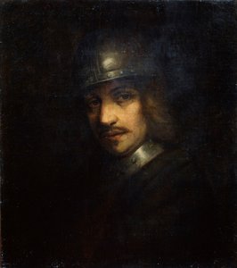 Kypärällisen miehen muotokuva, 1600-luku tekijältä Ferdinand Bol
