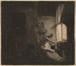 Perhe huoneessa tekijältä Ferdinand Bol